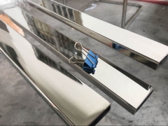 50x10x1.5mm Stainless steel Wall railing Grade 304 Mirror