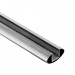 Duplex 2205 60x30x1.5mm Stainless steel Oval tube Hairline