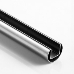 Stainless 316L Φ42.4x1.5mm Top Railing tube Satin