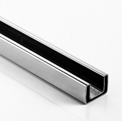 Stainless 316L 40x30x1.5mm Top Rail Mirror