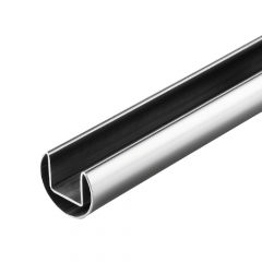 Stainless 316L Φ42.4x1.5 mm Top Railing tube Mirror