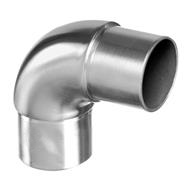 Ø42.4x2.0 mm Handrail Tube Elbow 90° Grade 304 Satin