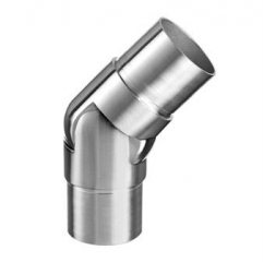 Ø42.4x2.0 mm Handrail Adjustable Flush Grade 304 Satin