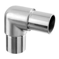 Ø42.4x2.0 mm Handrail Tube Elbow 90° Grade 304 Satin