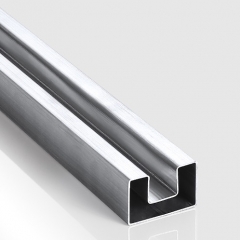 60x40x1.5mm Stainless steel Rectangular Railing Grade 304 Hairline