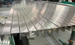 Stainless 316L 26x28x26mm top rail suits 15mm glass