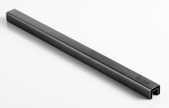 Stainless 316L 25x21x1.2mm Top Rail Black